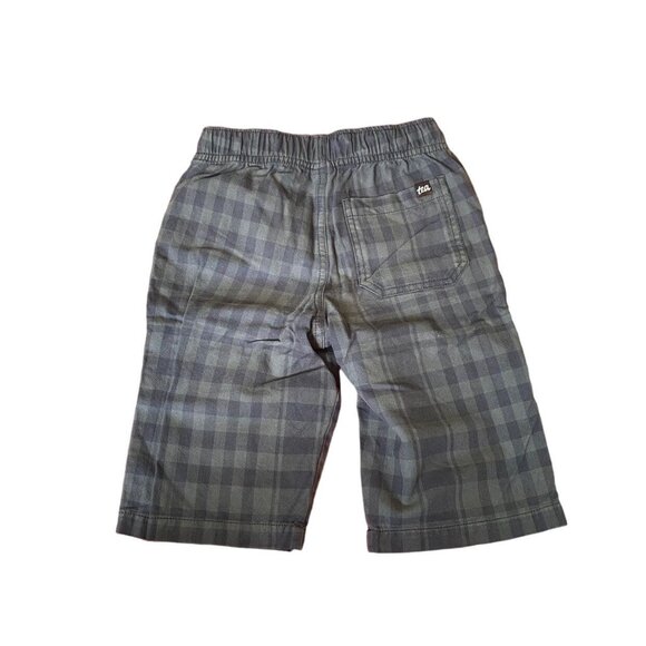 Tea Collection Plaid Cargo Pocket Shorts Size 7 - Picture 3 of 4
